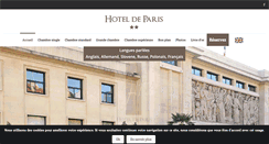 Desktop Screenshot of hotelparisladefense.com
